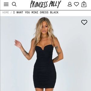 Princess Polly I Want You Mini Dress
